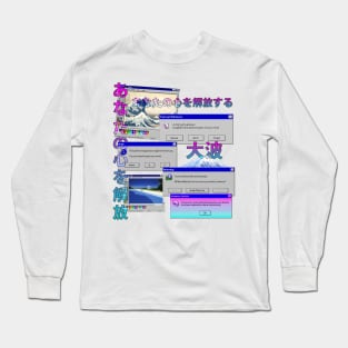 Windows 95 Nagai Long Sleeve T-Shirt